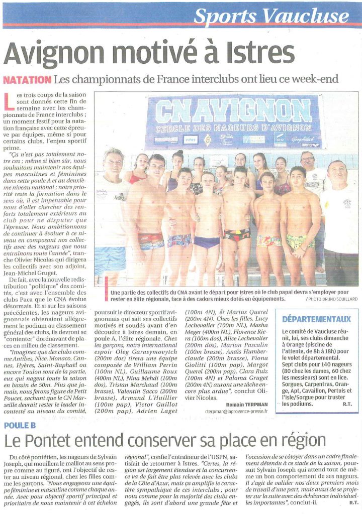 05112016_cdnatation84_laprovence